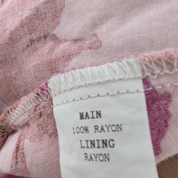 Hello Molly Wander To The Sun Midi Dress Pink Floral - Picture 9 of 10